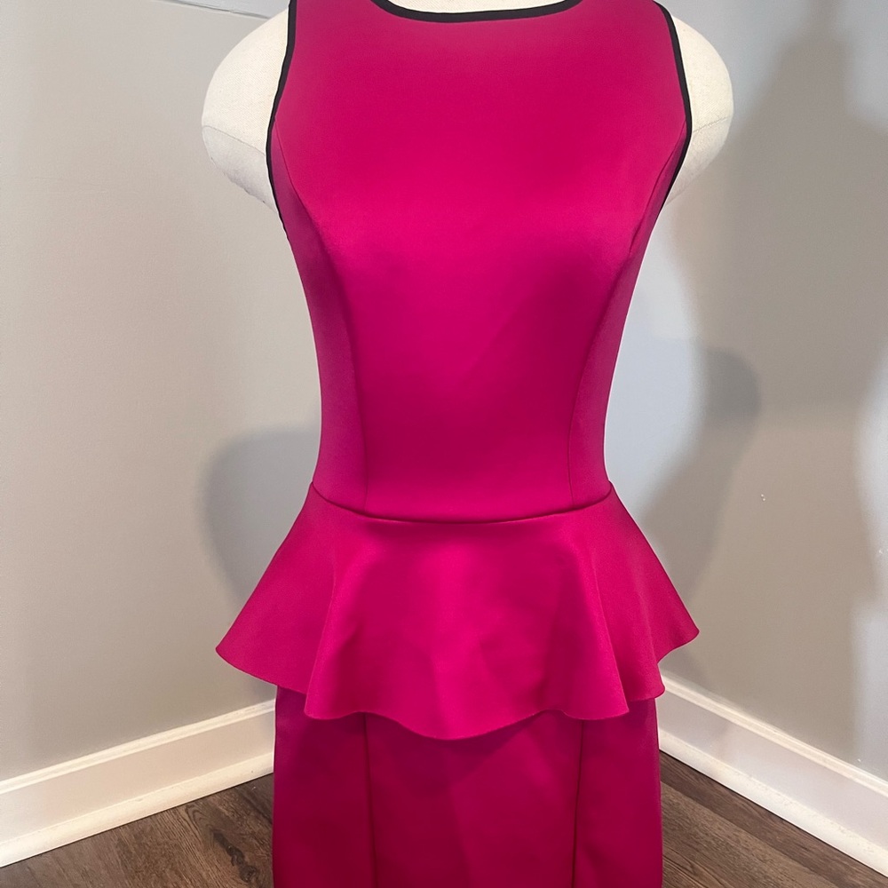 Guess LA vintage fitted peplum dress